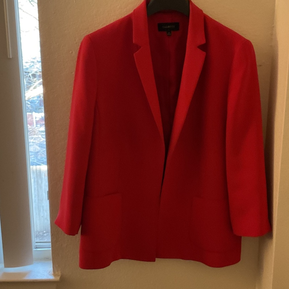 Talbots Vibrant Red Women's Blazer